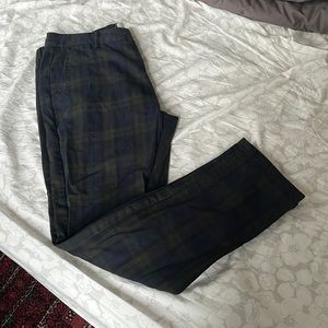 Topman Plaid Pants